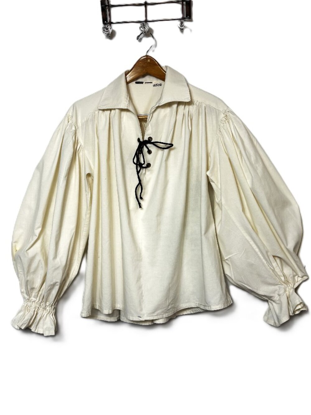 Renaissance Pirate Handcrafted Cotton Poly Authentic Look Shirt VTG 90’s